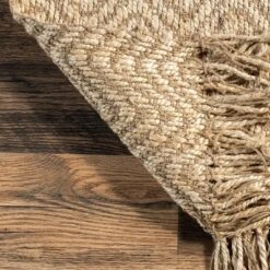 Hand Woven Don Jute With Fringe Rug - NuLOOM 13 Hand Woven Don Jute With Fringe Rug - NuLOOM -Safavieh Store GUEST b7e68c46 684f 4cba 82ef ff6c02dba91e