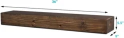 Mantels Direct Dakota Rustic Wood Fireplace Mantel Shelf 7 Mantels Direct Dakota Rustic Wood Fireplace Mantel Shelf -Safavieh Store GUEST b85593dd 5ecd 42ee a75f 20482f6c1747