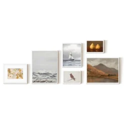 Americanflat 6 Piece Vintage Gallery Wall Art Set - White Caps, New Hampshire Autumn, Small Ship, Oranges Lemons By Maple + Oak 13 Americanflat 6 Piece Vintage Gallery Wall Art Set - White Caps, New Hampshire Autumn, Small Ship, Oranges Lemons By Maple + Oak -Safavieh Store GUEST ba4cc4a6 c8d2 443e 9c1f 1ed935ae8311