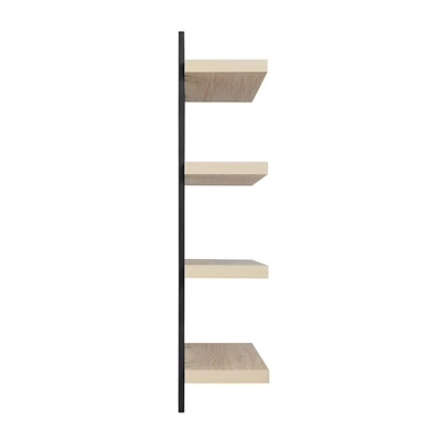 36" X 28.4" 4 Tier Floating Bracket Wall Shelf Unit - Danya B. 17 36" X 28.4" 4 Tier Floating Bracket Wall Shelf Unit - Danya B. - Image 15