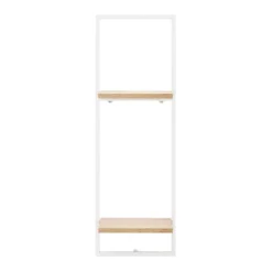 4pc Framed Wall Shelf Set White/Maple - Danya B. -Safavieh Store GUEST bbf9d61f a0bb 4124 a88a ff43a4f53bcd