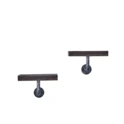 11.7" X 7.6" 2pc Industrial Pipe Wall Shelf Set - Danya B. -Safavieh Store GUEST c210c9ab f3bc 44b6 95bf 35dc8e51266c