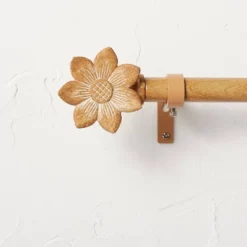 Flower Faux Wood Curtain Rod Natural Wood - Opalhouse™ Designed With Jungalow™ 9 Flower Faux Wood Curtain Rod Natural Wood - Opalhouse™ Designed With Jungalow™ -Safavieh Store GUEST c5b5a613 8f9b 4e84 9eff 5ca6e3369a7b