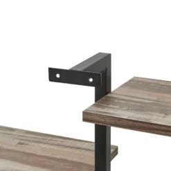 4-Tier Sienna Vertical Wall Shelf Unit Black/Rustic - Danya B. 12 4-Tier Sienna Vertical Wall Shelf Unit Black/Rustic - Danya B. -Safavieh Store GUEST c630a634 c15c 4faf 9c70 c9ce3735d9a6