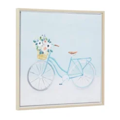 Canvas Bike Framed Wall Art With Tan Frame Multi Colored - Olivia & May 11 Canvas Bike Framed Wall Art With Tan Frame Multi Colored - Olivia & May -Safavieh Store GUEST c74e6843 4d71 44b0 92b7 58b29303655a