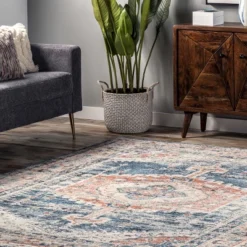 NuLOOM Harley Faded Medallion Area Rug -Safavieh Store GUEST c875fe28 437e 4043 b43a 447bc6fb9e20