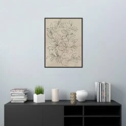 22" X 30" Outlined Leaves I By Asia Jensen Framed Canvas Wall Art Black - Amanti Art 14 22" X 30" Outlined Leaves I By Asia Jensen Framed Canvas Wall Art Black - Amanti Art -Safavieh Store GUEST c89e7b28 bb10 4348 962c cbf5c9d26782