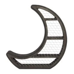 Farmlyn Creek Small Wooden Crescent Moon Wall Shelf For Crystals & Essential Oils, Rustic Home Wall Decor For Nursery, Black, 10.7 X 11.2 X 2 In 16 Farmlyn Creek Small Wooden Crescent Moon Wall Shelf For Crystals & Essential Oils, Rustic Home Wall Decor For Nursery, Black, 10.7 X 11.2 X 2 In -Safavieh Store GUEST cea9d6a8 bbc1 4f40 b060 e861ad6e2e8e