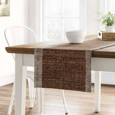 Ramie Table Runner - Threshold™ 3 Ramie Table Runner - Threshold™