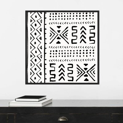 22" X 22" Botanical Sketches Pattern VIIA By Anne Tavoletti Framed Canvas Wall Art Black - Amanti Art 7 22" X 22" Botanical Sketches Pattern VIIA By Anne Tavoletti Framed Canvas Wall Art Black - Amanti Art - Image 5