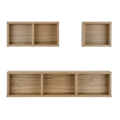 3pc Bauhaus Floating Geometric Cubby Wall Shelf Set - Danya B. 36 3pc Bauhaus Floating Geometric Cubby Wall Shelf Set - Danya B. -Safavieh Store GUEST d260ae95 1ec0 4207 8b8f e1bedea75bab