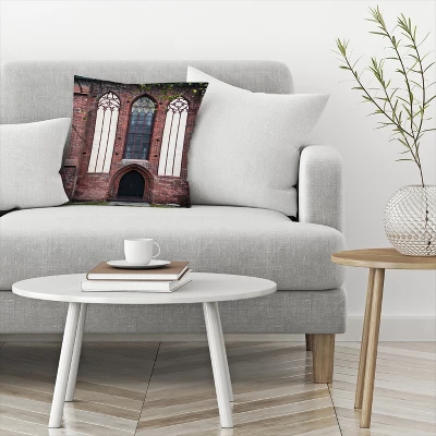 Gothic Church Element By Tanya Shumkina Throw Pillow - Americanflat 4 Gothic Church Element By Tanya Shumkina Throw Pillow - Americanflat - Image 2