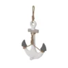 Wooden Anchor Wall Decor With Hanging Rope White - Olivia & May -Safavieh Store GUEST d2bd943e 6af0 44fe b968 9541ee1577bd