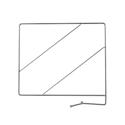 Organize It All 2 Set Shelf Dividers Chrome 4 Organize It All 2 Set Shelf Dividers Chrome - Image 2