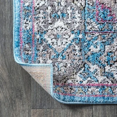 Kesan Vintage Medallion Area Rug - JONATHAN Y 4 Kesan Vintage Medallion Area Rug - JONATHAN Y - Image 2