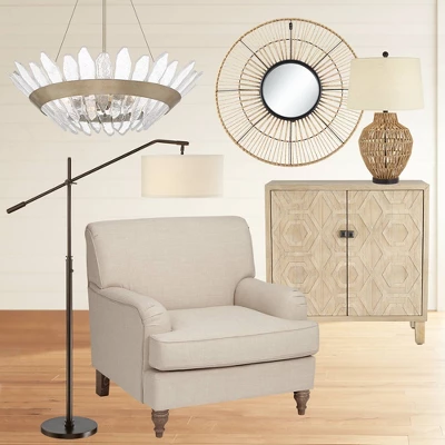 Possini Euro Design Industrial Floor Lamp Adjustable Arm 62.5" Tall Oiled Bronze Metal Light Brown Linen Drum Shade For Living Room Reading 8 Possini Euro Design Industrial Floor Lamp Adjustable Arm 62.5" Tall Oiled Bronze Metal Light Brown Linen Drum Shade For Living Room Reading - Image 7