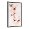 16" X 23" Watercolor Blossoms II Framed Canvas Wall Art - Amanti Art