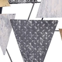 Geometric Gala Metal Wall Art Silver - StyleCraft -Safavieh Store GUEST d7c0c3d1 b0cd 47a0 8c5f b18954585c94