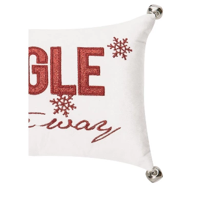 C&F Home Jingle All The Way Petite 8" X 12" Embellished Throw Pillow 4 C&F Home Jingle All The Way Petite 8" X 12" Embellished Throw Pillow - Image 2