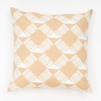 18"x18" Trellis Indoor/Outdoor Square Throw Pillow - Freshmint 9 18"x18" Trellis Indoor/Outdoor Square Throw Pillow - Freshmint - Image 7