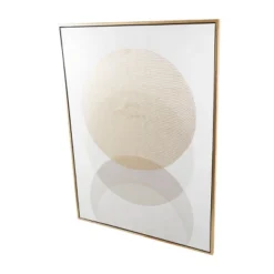 Canvas Abstract Framed Wall Art Cream - Olivia & May -Safavieh Store GUEST da1a488b 0e34 4759 b88d 53fa173a7e0b