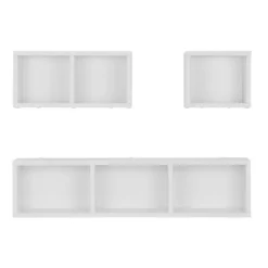 3pc Bauhaus Floating Geometric Cubby Wall Shelf Set - Danya B. 37 3pc Bauhaus Floating Geometric Cubby Wall Shelf Set - Danya B. -Safavieh Store GUEST e1ba9155 8a83 4281 bfc3 5049b840f487