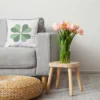 16"x16" Lucky Clover St. Patrick's Day Square Throw Pillow - E By Design 2 16"x16" Lucky Clover St. Patrick's Day Square Throw Pillow - E By Design -Safavieh Store GUEST e2440960 568e 47f5 9177 422f98bc2bc3