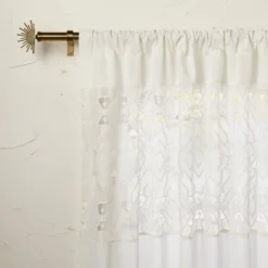 1pc Sheer Banded Geo Macrame Window Curtain Panel White - Opalhouse™ Designed With Jungalow™ 9 1pc Sheer Banded Geo Macrame Window Curtain Panel White - Opalhouse™ Designed With Jungalow™ -Safavieh Store GUEST e45ca8b5 c8fb 4bcd 9418 e1344d66992c
