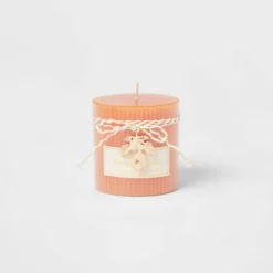 Ribbed Pillar Pumpkin Spice Candle - Threshold™ 10 Ribbed Pillar Pumpkin Spice Candle - Threshold™ -Safavieh Store GUEST e467f067 2ab8 486b 8756 c7488700fa1b