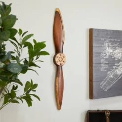 Metal Airplane Propeller 2 Blade Wall Decor With Aviation Detailing - Olivia & May 13 Metal Airplane Propeller 2 Blade Wall Decor With Aviation Detailing - Olivia & May -Safavieh Store GUEST e5664bb4 b092 4386 97fb 5ad507cec74c
