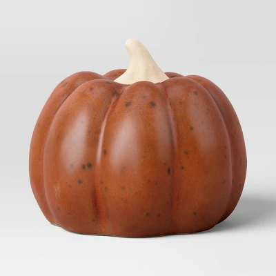 Ceramic Pumpkin Rust - Threshold™ 7 Ceramic Pumpkin Rust - Threshold™ - Image 5
