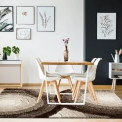 Luxe Weavers Shag Geometric Area Rug, Modern, Stain Resistant, Easy Indoor Rugs For Bedroom, Living Room -Safavieh Store GUEST e5ee102f d5bd 4ea5 9c7a 1f3bf8f2872c