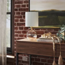 Glass Sphere Mini Table Lamp Clear - Thresholdâ˘