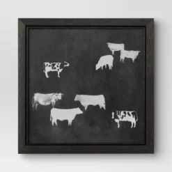 (Set Of 2) 12" X 12" Cow Collection II Framed Wall Canvases - Threshold™ 9 (Set Of 2) 12" X 12" Cow Collection II Framed Wall Canvases - Threshold™ -Safavieh Store GUEST eba1d89c 78cc 4c5b 8c67 3a03cc2b6c22
