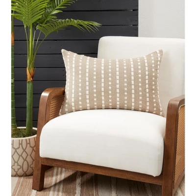 Saro Lifestyle Stitched Stripe Decorative Pillow Cover 4 Saro Lifestyle Stitched Stripe Decorative Pillow Cover - Image 2