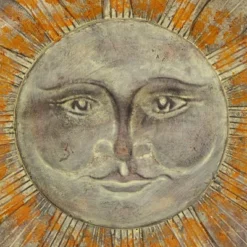 Metal Sunburst Indoor Outdoor Wall Decor With Distressed Copper Like Finish Brown - Olivia & May -Safavieh Store GUEST edf87ede 8cae 4e86 9d90 6413be76c016