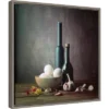 16" X 16" Kitchen Eggs And Bottles Still Life By Luiz Laercio Framed Wall Canvas - Amanti Art -Safavieh Store GUEST f19db70a fc78 44bb bbc2 092fc999066f