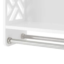 Coventry Bath Shelf With Two Towel Rods White - Alaterre Furniture 11 Coventry Bath Shelf With Two Towel Rods White - Alaterre Furniture -Safavieh Store GUEST f27061b3 0e1a 4140 ac5c 10d0ee1c132c