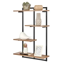 34.5" X 23.6" Rhodes 4 Tier Modern Floating Windowsill Wall Shelf Unit - Danya B. 20 34.5" X 23.6" Rhodes 4 Tier Modern Floating Windowsill Wall Shelf Unit - Danya B. -Safavieh Store GUEST f3dca825 8779 4420 ae50 7ed8d11265c4