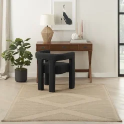 Nourison Washable Jute Non-Slip Modern Geometric Fringe Indoor Rug -Safavieh Store GUEST f8495e23 9865 4df1 bc1c 9c37eca254de