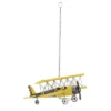Metal Airplane Wall Decor With Chain Hanger Yellow - Olivia & May -Safavieh Store GUEST fa2bd5c2 706e 44f6 85f9 a4def420e64c