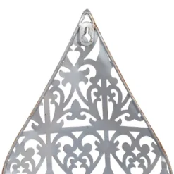 Metal Fleur De Lis Wall Decor With Perforated Details Brown - Olivia & May -Safavieh Store GUEST fa54c63a 7c24 49ba 98d9 bcb75eb27eb8