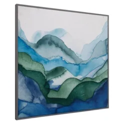 35" X 35" Emerald Quartz A By GI Artlab Framed Wall Art Canvas - Fine Art Canvas 7 35" X 35" Emerald Quartz A By GI Artlab Framed Wall Art Canvas - Fine Art Canvas -Safavieh Store GUEST fad2de64 1a0c 48fe 9fe3 c57fea71d0b6